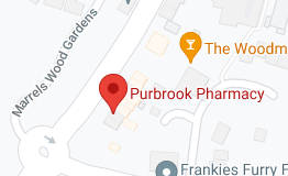 Purbrook Pharmacy map